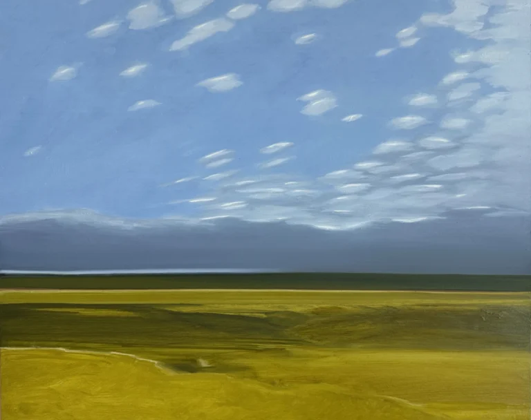 Dusk Prairie, 16x20, oil on panel,