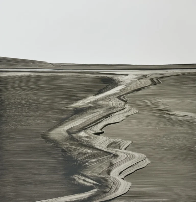 Fieldscape 1, 19x20, ink on yupo paper,