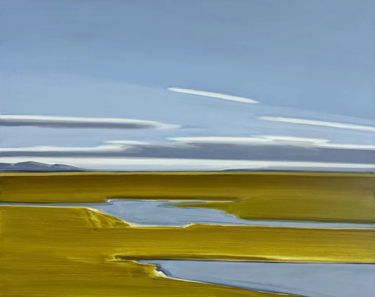 Prairie Marsh, 16x20 oil on panel,