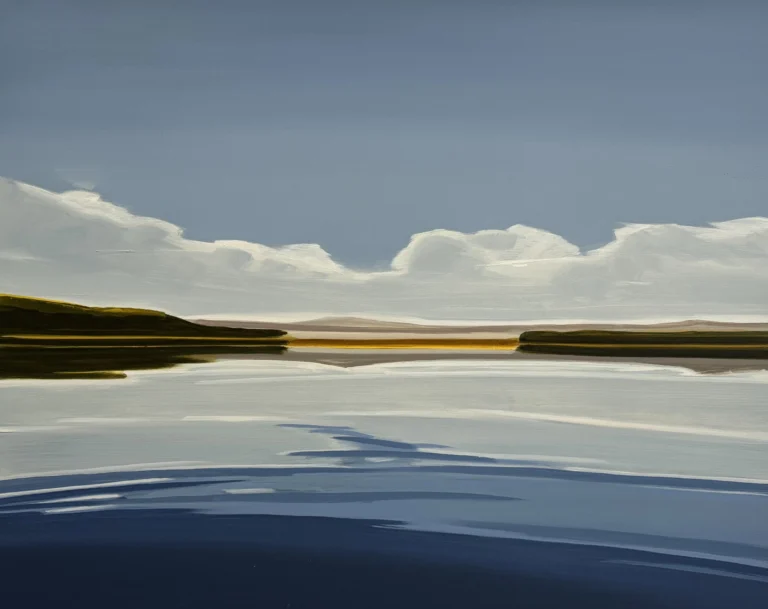 The Creek, 16x20 oil on panel,